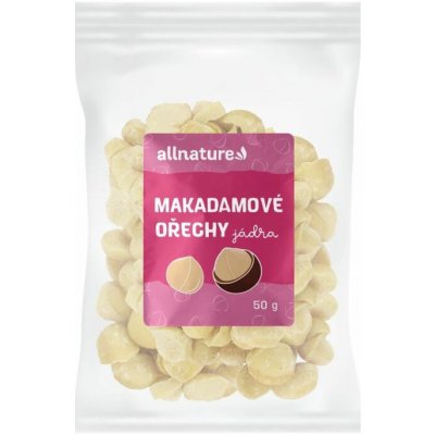 ALLNATURE Makadamové orechy 50 g