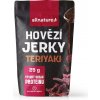 Allnature BEEF Teriyaki jerky – sušené hovädzie mäso s príchuťou teriyaki Obsah: 25g