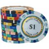 Kusový žetón na poker Monte Carlo Pokerclub 1