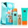 RITUALS The Ritual Of Karma hydratačný olej s trblietkami 30 ml + ochranný krém na tvár SPF 30 50 ml + ochranný sprej SPF 30 50 ml