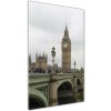 Vertikálny foto obraz sklenený Big Ben Londýn 50x100 cm