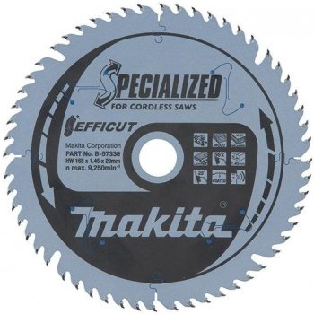 Makita B-57336 pilový kotouč Efficut 165x20mm 56Z