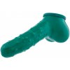 Toylie Latex Penis Sleeve Cucumber 13cm Green
