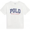 Detské bavlnené tričko Polo Ralph Lauren biela farba, s potlačou, 322958159002 109-116