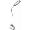 IMMAX LED stolní lampička CLIP/ 7,5W/ DC 12V/1A/ CCT/ IP20/ bílá (08997L)