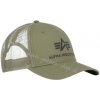 Alpha Industries Basic Trucker Cap šiltovka dark green Veľkosť: Unisex, Farba: zelená