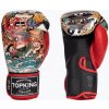 Boxerské rukavice Top King Boxing Culture black/red TKBGCT-SL-2C3