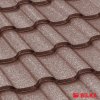 Vlnitá plechová krytina Bilka Iberic, RAL 8017 (hnedá) 0.5mm GrandeMat