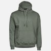 Tee Jays Zelená mikina s kapucňou Veľkosť: S Tee Jays