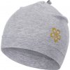 LITTLE ANGEL Čiapka tenká lesk Outlast® šedý melír