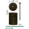 Brúsne kotúče karbid kremíka 22mm PROXXON 28304 (Brúsne kotúče 28304)