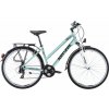 Kenzel Dámské trekové kolo Stroller TR woman 2025 tyrkysovo-šedé (rám. 48)
