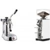 La Pavoni Stradivari Professional Lusso + Eureka Mignon Libra, CR white