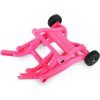 Traxxas súprava oporných koliesok (wheelie) ružová