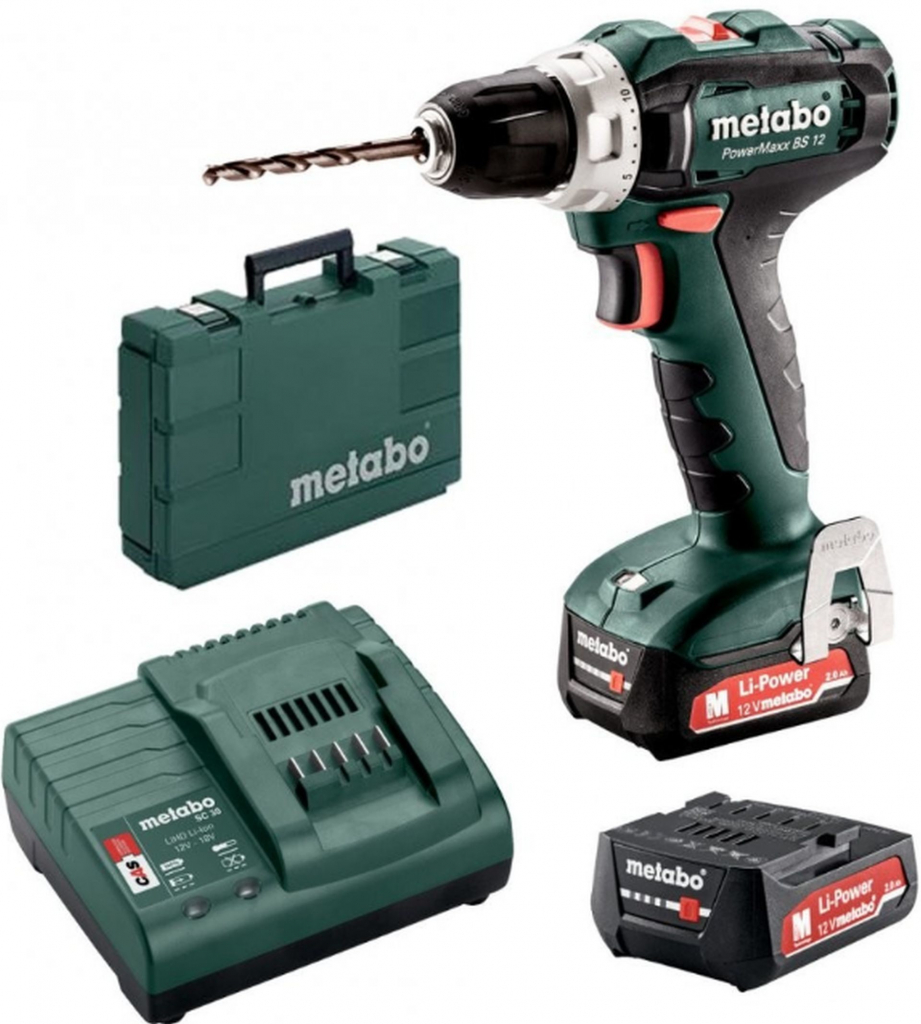 Metabo PowerMaxx BS 12 601036500