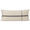 ferm LIVING Dekoračný vankúš CALM béžová bavlna ľan 40x90