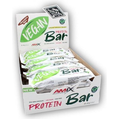 Amix Vegan Protein Bar 20 x 40 g