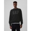 GAP Sveter s logom Čierna XL