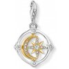 THOMAS SABO prívesok Charm Moveable moon & star 1815-414-7