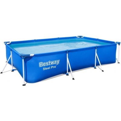 Rámový bazén Bestway Steel Pro 56411, modrý, 3300 l