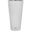 Prosperplast DRTUS300 Kvetináč Rato Tubus + vklad 30cm bielý S449