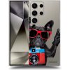 Picasee silikónový prehľadný obal pre Samsung Galaxy S24 Ultra S928B 5G - Francúzsky Buldoček