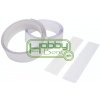 Samolepiaci suchý zips 50mm - háčik, biely