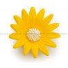Cukrová dekorácia Margarétka stredná žltá (40ks)