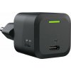 GREEN CELL Nabíjačka PowerGan 33W pre notebooky, MacBook, Iphone, tablet, Nintendo Switch – USB-C Power Delivery - ČIERNA