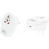 SKROSS cestovný adaptér Europe USB C20PD pre cudzincov v SR, USB-C, PD 20W