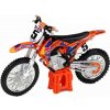 Bburago Motorka Bull KTM 450 SX F 2014 5 červená 1:18