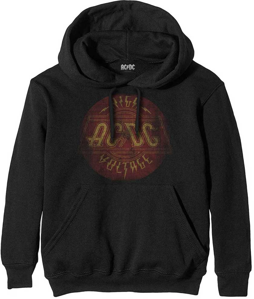 AC/DC mikina High Voltage Vintage Muž Unisex čierna