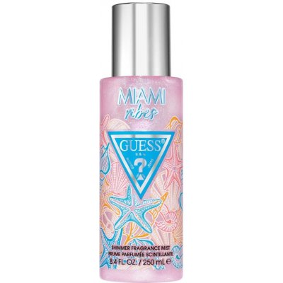 Guess Miami Vibes parfémovaný telový sprej s trblietkami 250 ml