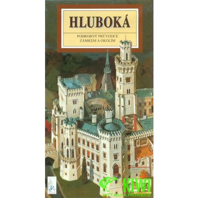 mapa Hluboká zámek panorama - česky