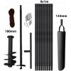 Ručná vŕtačka PWSAM 10/180 s133 do studne 180 mm 10 m