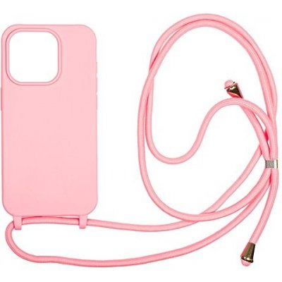 Mobile Origin Lanyard Case Pink iPhone 15 Pro LYC-S-PNK-15PRO