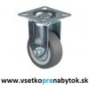 Nábytkové koliesko TPE pevné fi.50 mm
