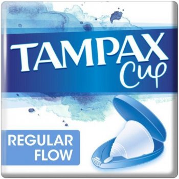 Tampax Menštruačný Kalíšok Regular Flow čirý 1 ks