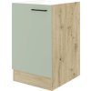 Flex-Well Kuchynská skrinka Cara spodná pod drez bez drezu 50 x 82,2 x 57 cm