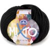 Priadza MIXTO 50g, čierna - odtieň 02