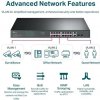 TP-LINK 18-Port Gigabit Easy Smart Switch with 16-Port PoE+ PORT: 16× Gigabit PoE+ Ports, 2× Gigabit Non-PoE Ports, 2× Combo Gi TL-SG1218MPE