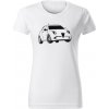 T-ričko Alfa Romeo Mito dámske tričko Farba trička: Biela, Farba potlače: Čierna, Veľkosť: L