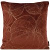 Takoy Obliečka BLINK 23 z mäkkého zamatu so zlatým motívom listov-HF-388678 | 45 x 45 cm