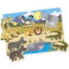 Drevené puzzle Safari