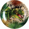 Santex Tanieriky papierové Dinosaur 22,5 cm 10 ks
