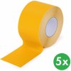 Protišmyková páska pre mokré prostredie, 100 mm x 18,3 m, balenie 5 ks, vodeodolná, žltá