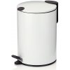 Kúpeľňový kôš nerezová oceľ Kela 3l biely