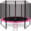 Aga SPORT PRO Trampolína 305 cm Pink + ochranná sieť
