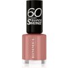 Rimmel 60 Seconds Super Shine lak na nechty odtieň 230 Mauve To The Music 8 ml