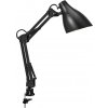 | Osram - Stolová lampa so svorkou DESK LINE 1xE27/11W/230V čierna | 4099854464614
